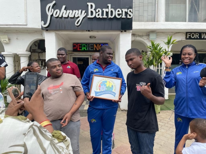 BTVC Spa Day out at Johnny Barbers Abuja